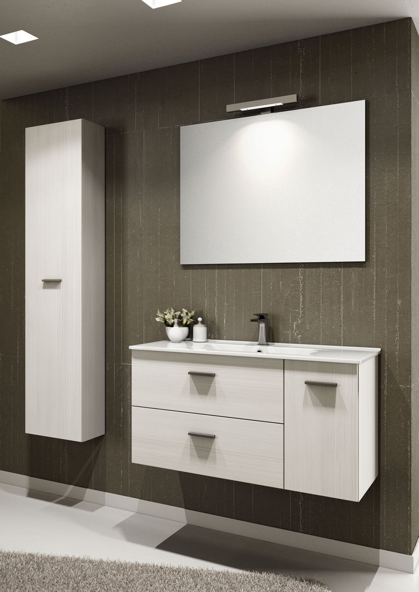Mobile Bagno Sospeso Betty Larice Bianco