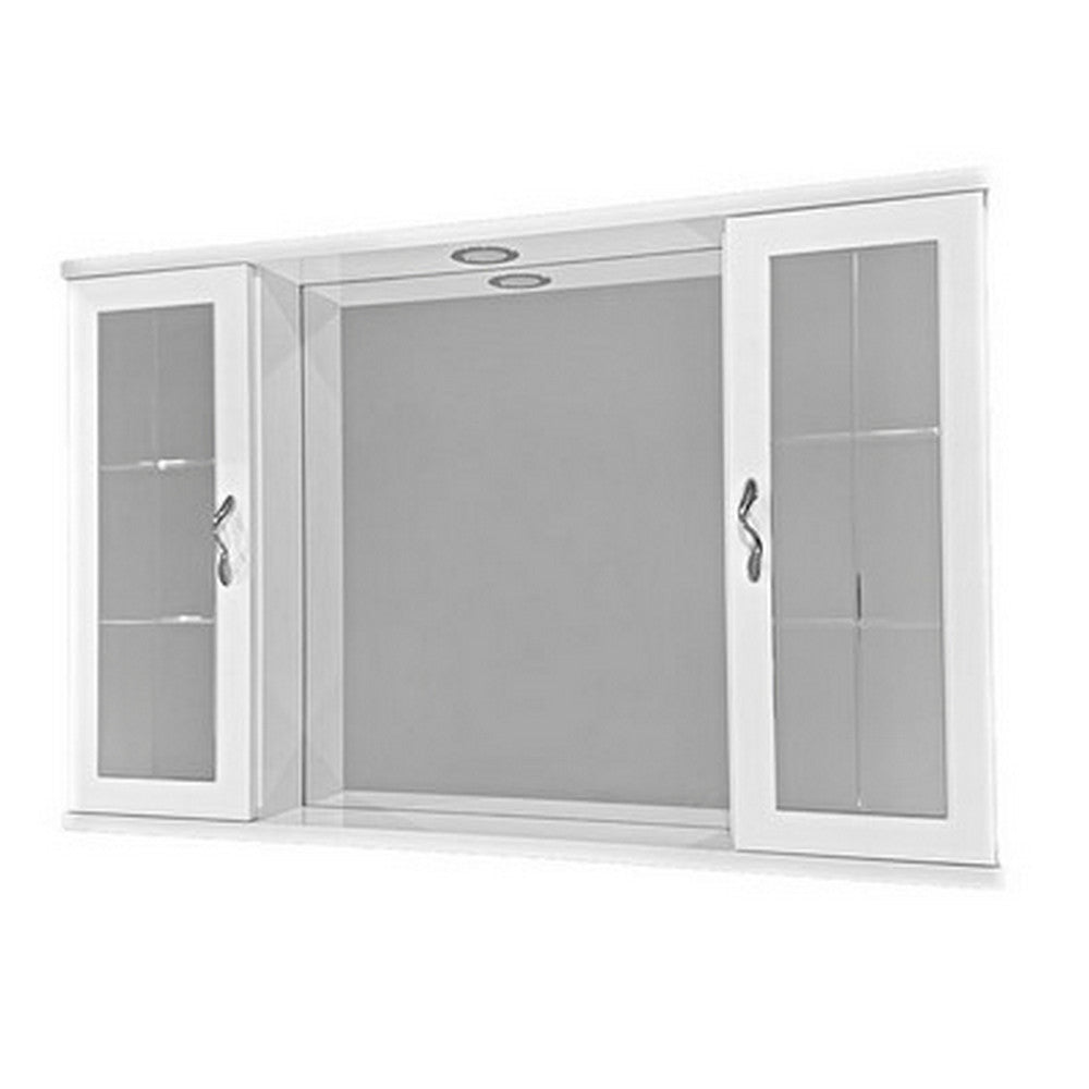 SPECCHIO MOD. CLOE 2 ANTE A SPECCHIO BIANCO LUCIDO