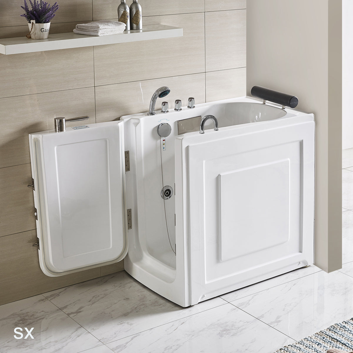 Azzurra Vasca per anziani Modello Sx