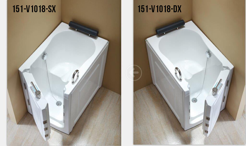 Azzurra Vasca per anziani Modello Sx