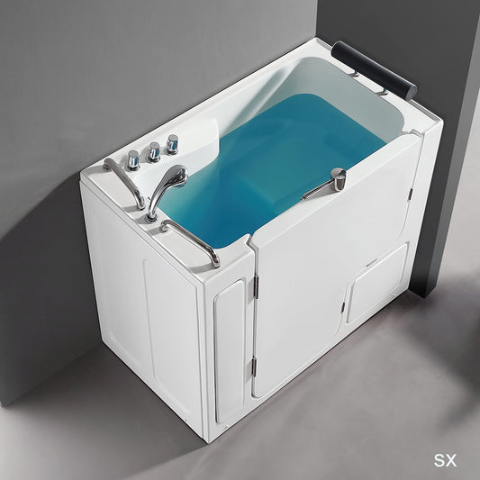 Leda Vasca per anziani Pannelo Lato chiuso a DX