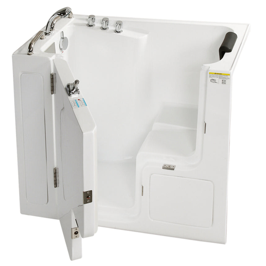 Leda Vasca per anziani Pannello Lato chiuso a SX