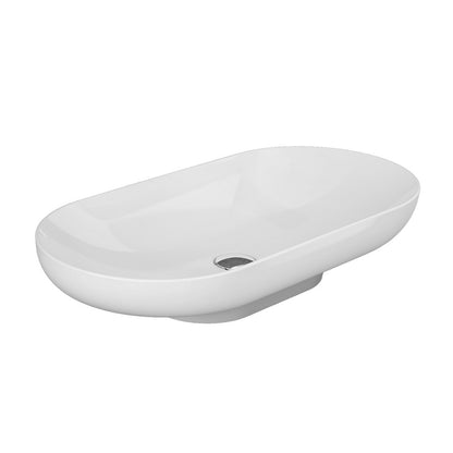 Des Lavabo da appoggio ovale Rak L. 70 cm