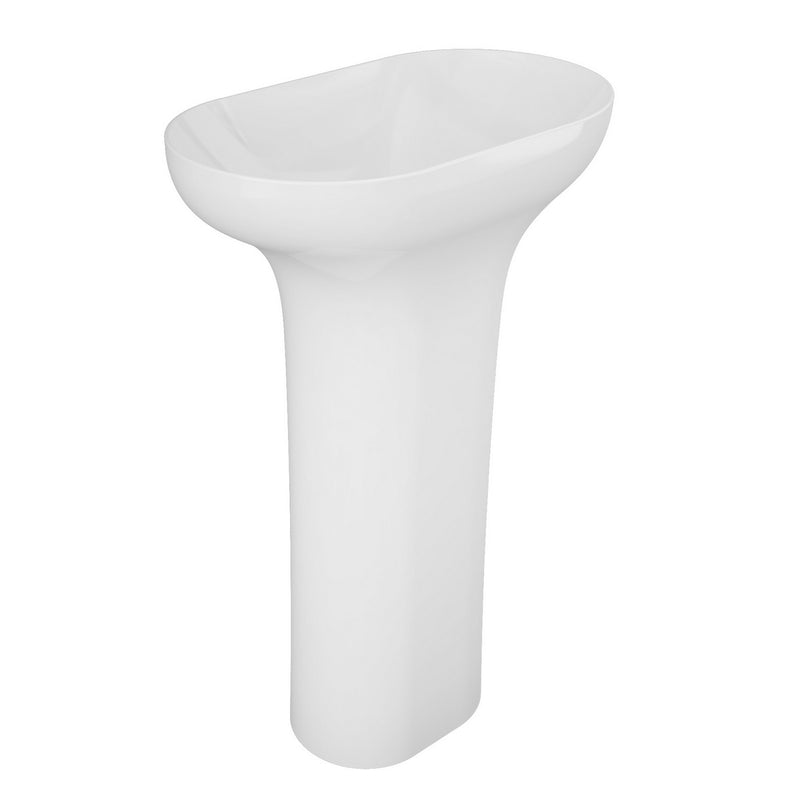 Des Lavabo autoportante s/foro per rubinetto Rak