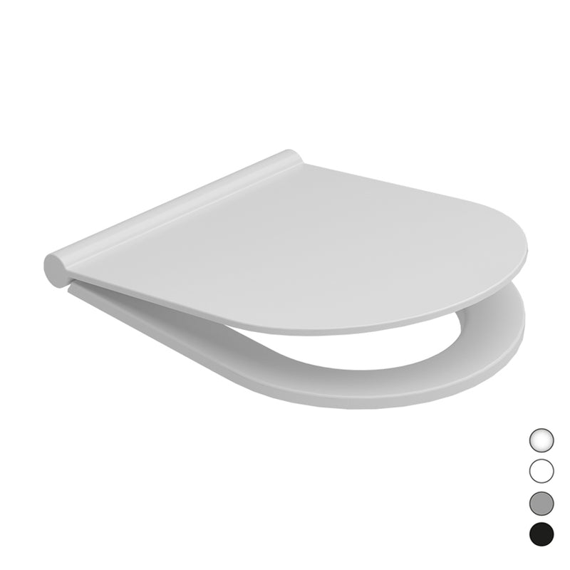 Mayka Sedile WC in termoindurente soft close bianco opaco Dolomite
