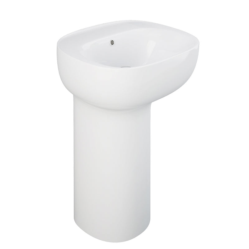 Illusion Lavabo autoportante S/foro per rubinetto Rak