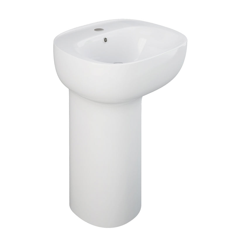 Illusion Lavabo autoportante con foro per rubinetto Rak