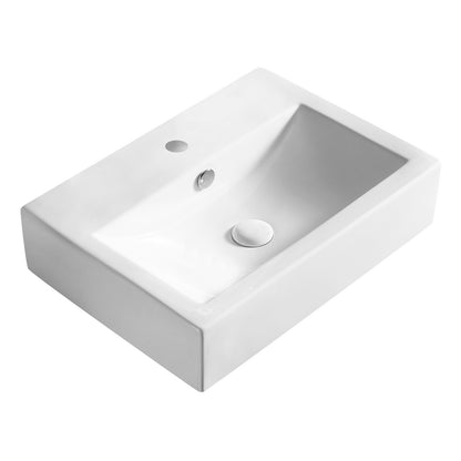 LAVABO DA APPOGGIO MOD. LA42 CM 54 X 40.5 LINPHA