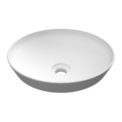 Variant Lavabo ad incasso tondo senza foro 36x36 bianco Rak