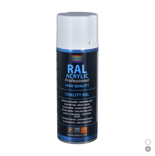 Spray antirouille gris.