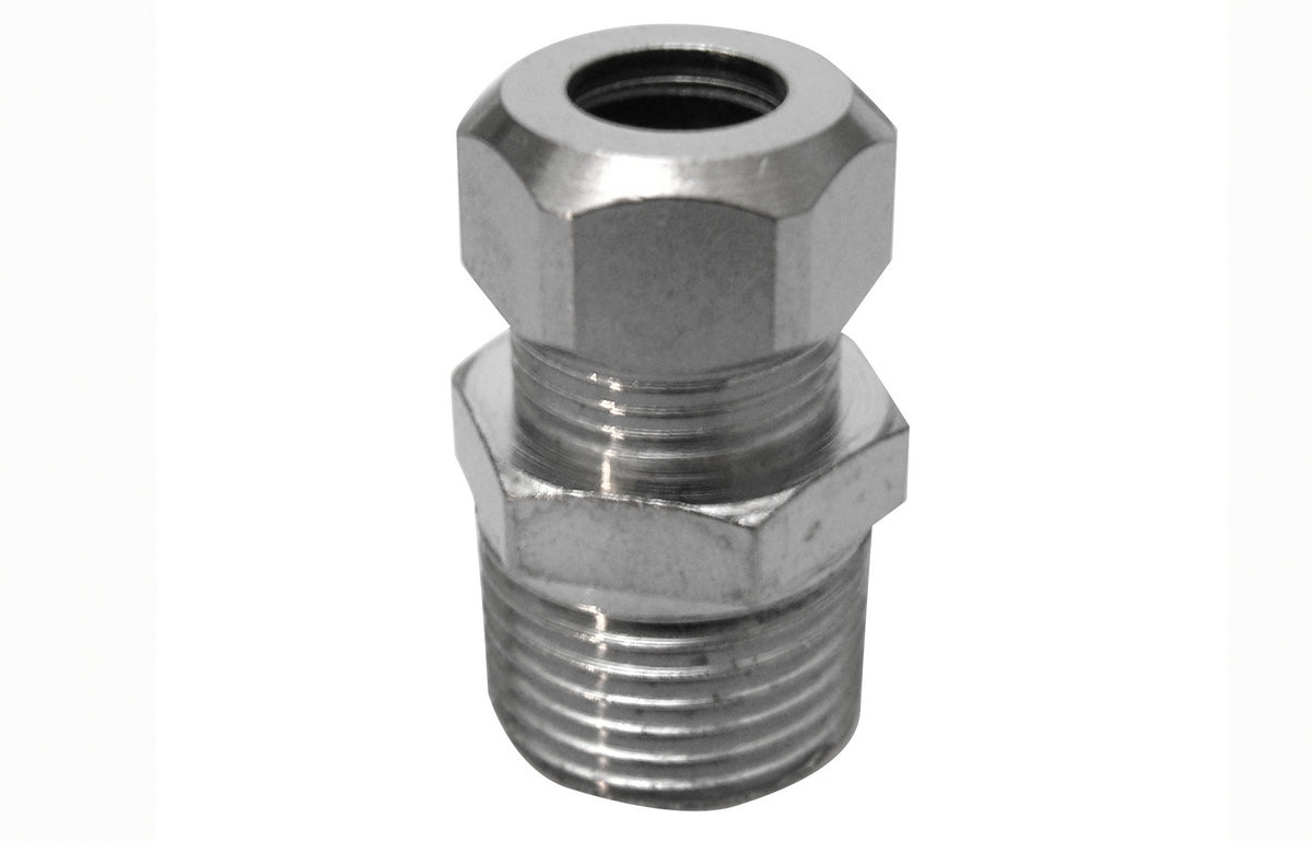 NIPLES BICONO CROMATO PER CANNETTE M1/2"X10