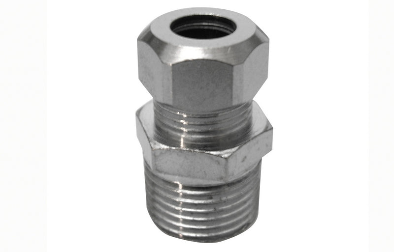 NIPLES BICONO CROMATO PER CANNETTE M1/2"X10