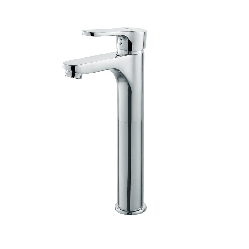 PACO MISCELATORE MONOCOMANDO LAVABO ALTO CROMO CM 23,5