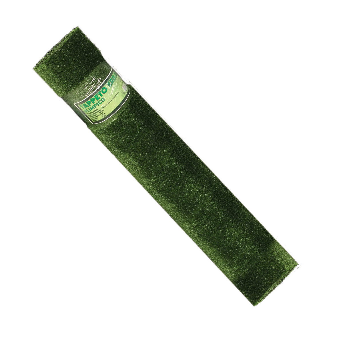 Green grass carpet roll