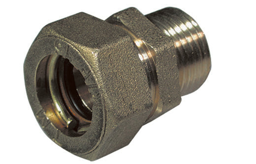 RACCORDO DIRITTO O-RING MASCHIO CONICO TIEMME DM.22X1"M