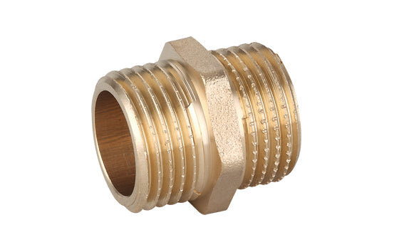 Niples 1" Yellow brass Ibp
