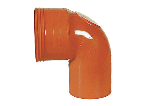 CURVA WC IN PVC ARANCIO