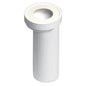 Manicotto WC D.90 mm Eccentrico C/Terminale Liscio Bonomini