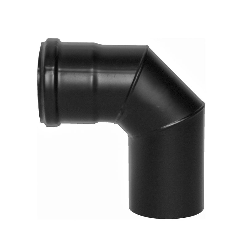 Curva Inox Nero Dm. 80 A 90°
