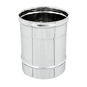 Tubo in Acciaio Inox Elemento Lineare Mt 0,25 D.80 Dianflex