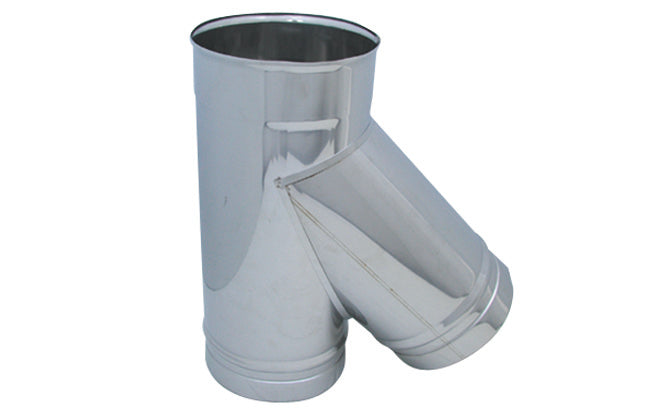 Braga in Acciaio a 135° per Canne Fumarie Diam.250