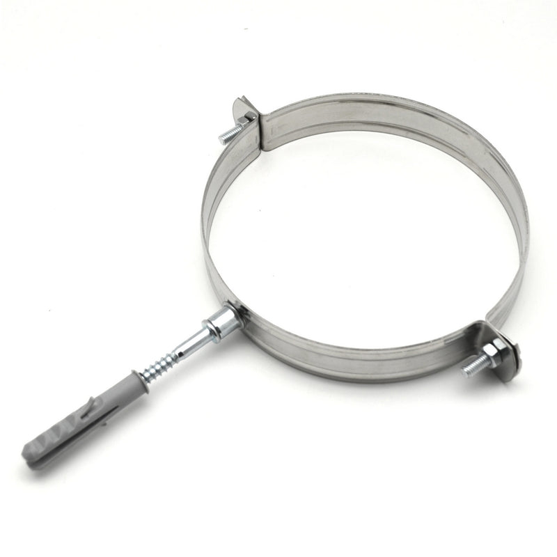 COLLARE DI FISSAGGIO IN ACCIAIO INOX DM 180