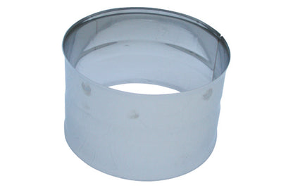 MANICOTTO ACCIAIO INOX DM. 150 FEMMINA-FEMMINA PER CANNE FUMARIE