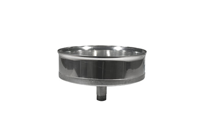 Tappo di chiusura con spurgo per canna fumaria Ø 250 mm