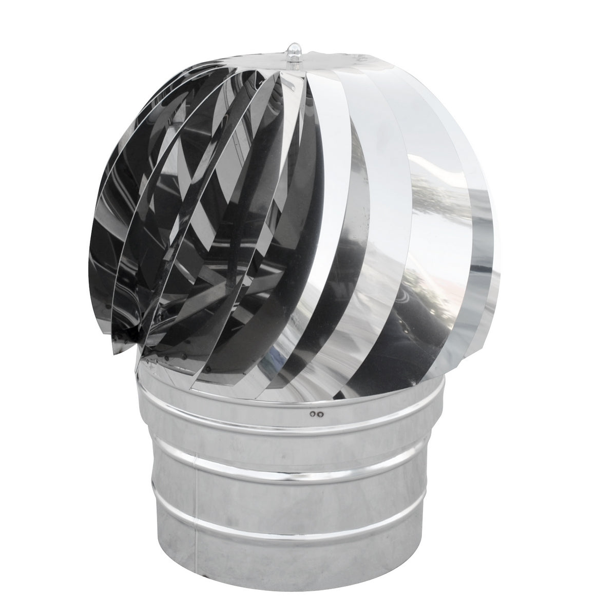 Round Base Smoke Extractor Diam.250 Stainless Steel