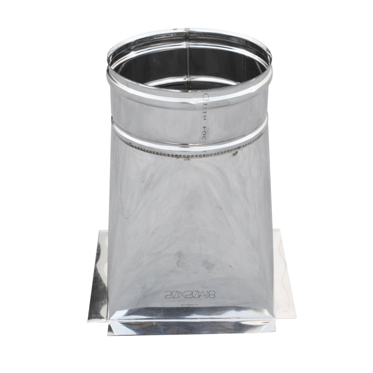 Tramoggia Acciaio Inox 25X25 Diam.200