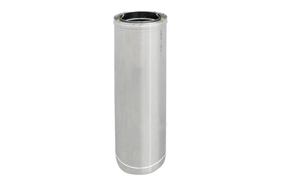 TUBO ACCIAIO INOX 316L DOPPIA PARETE MT 1 D.150X200