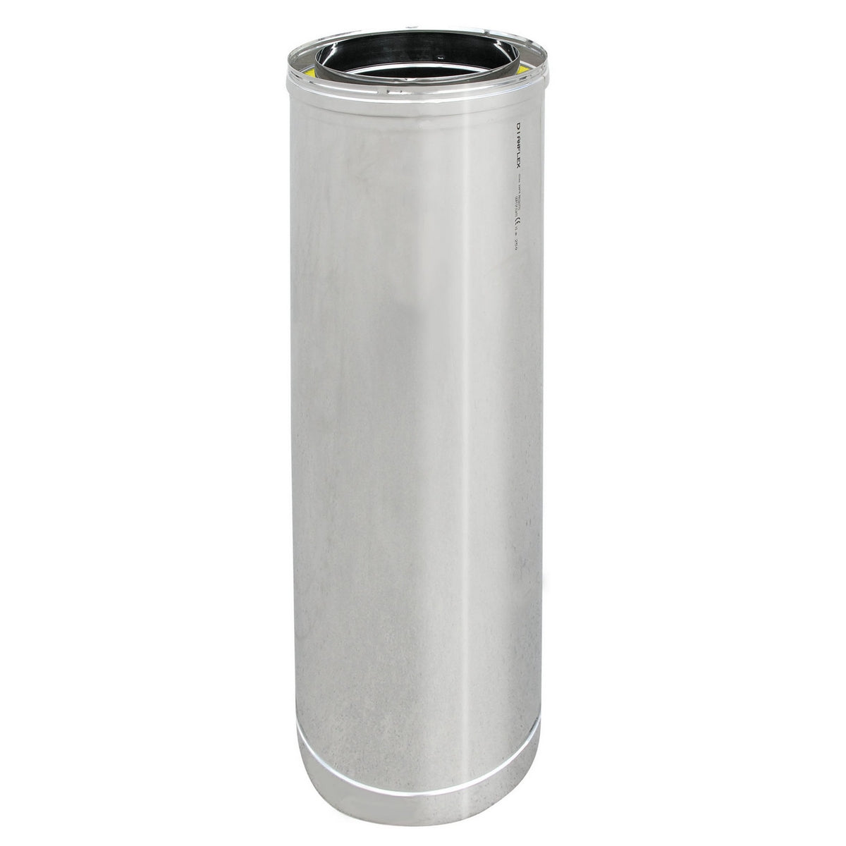 TUBO ACCIAIO INOX 316L DOPPIA PARETE MT 0.25 80X130