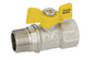 Valvola a Sfera Gas MF a Farfalla Mod. Dakota 1/2" Bugatti Dianflex