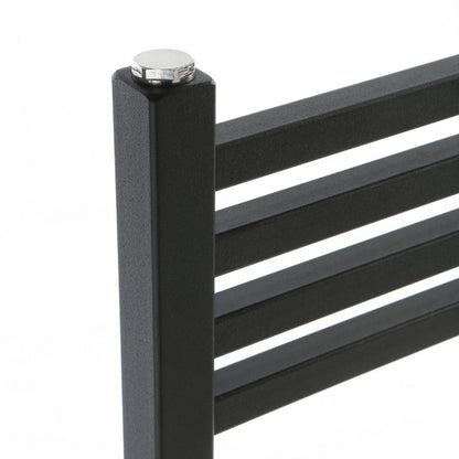 Design Antracite Termoarredo Tubi Quadrati H 1000xInt. 470 mm Aton