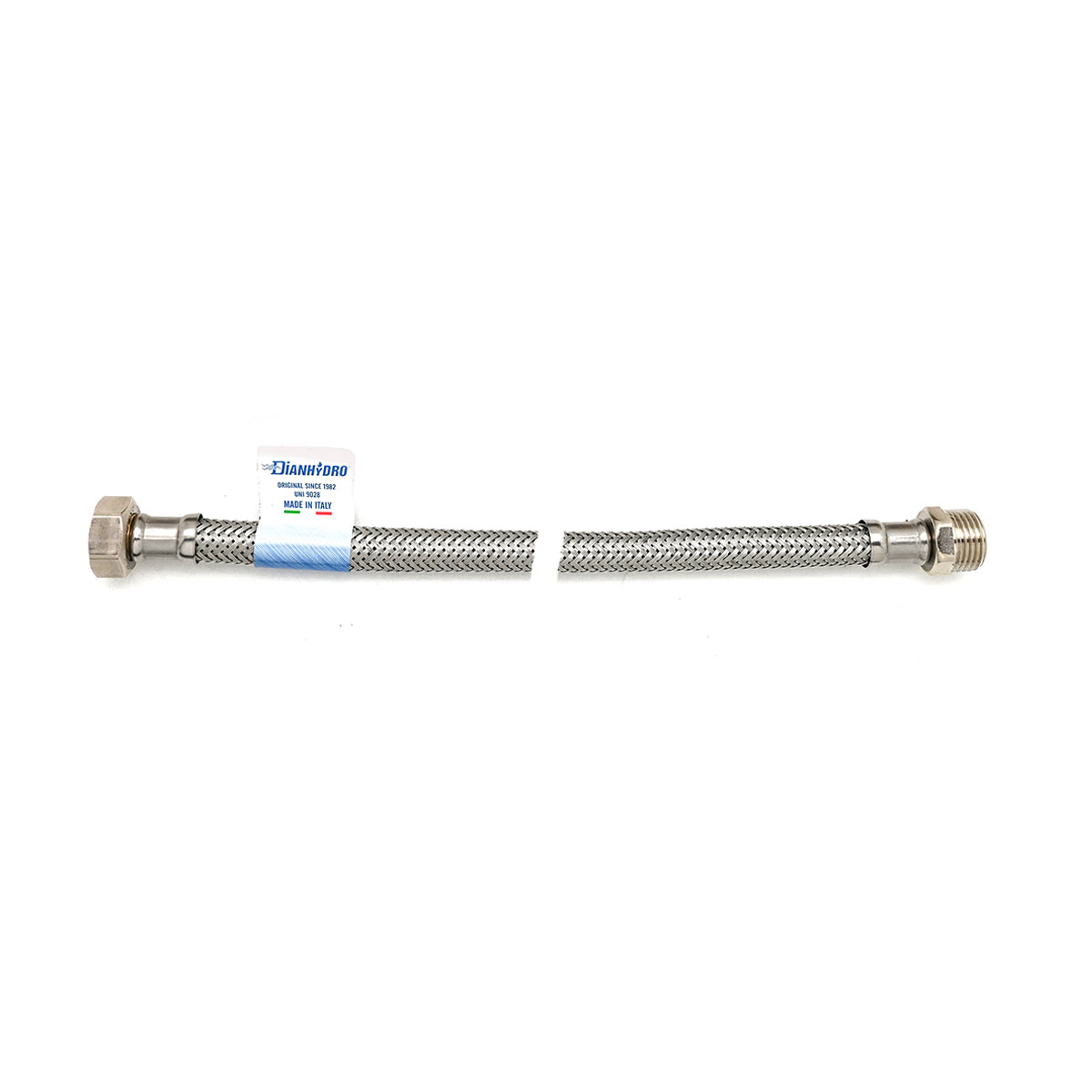 FLESSIBILE INOX MODELLO NORMALE CM. 40 MF 1/2"X1/2"
