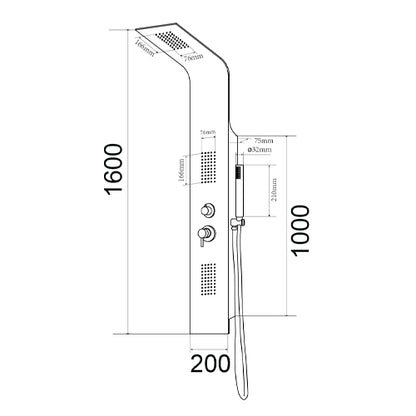 Giglio Parete Attrezzata Giglio Bianco Lucido
