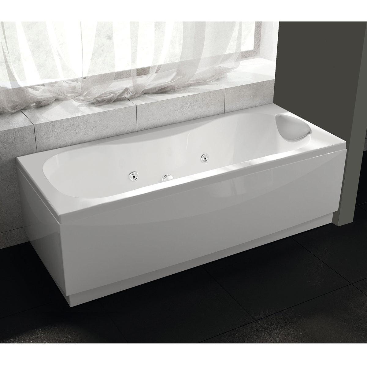 CALYPSO VASCA CON TELAIO E PANNELLI 180X80 NOVELLINI