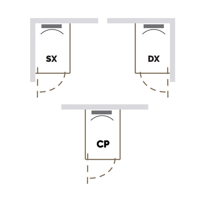 Azzurra Vasca per anziani Modello Sx