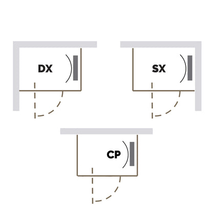 Leda Vasca per anziani Versione Centro Parete