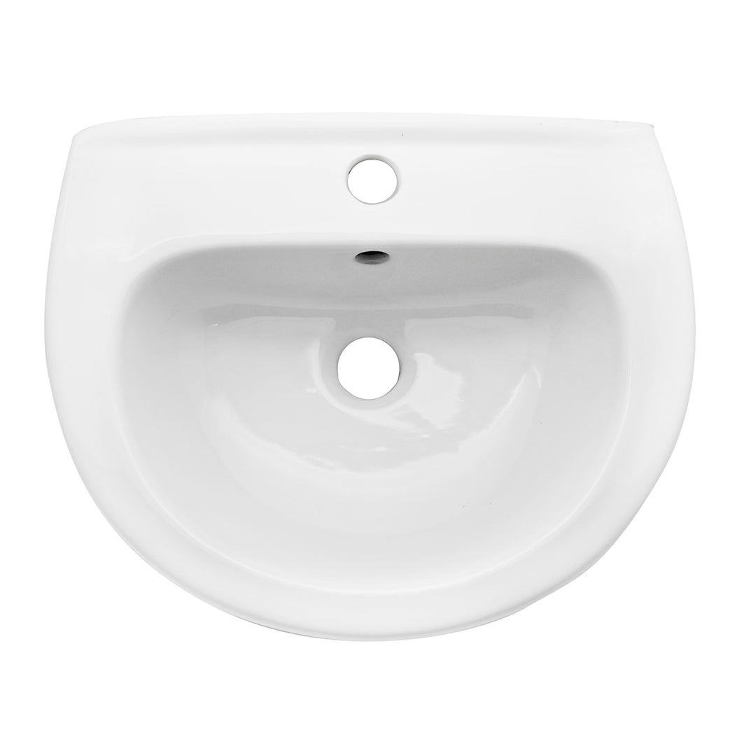 Lavabo a Parete cm 37x45 Bianco