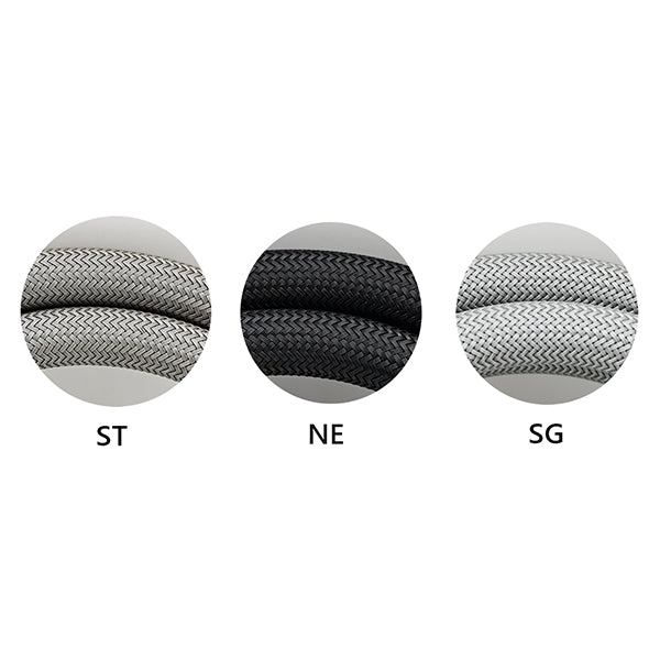 Flessibile doccia Chromalux zero Nero 150 cm