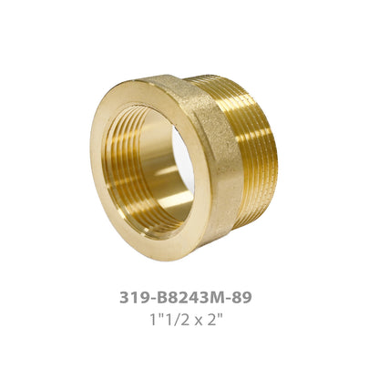Prolunga Ridotta M 1/2" × F 3/4" in Ottone Giallo IBP Conex