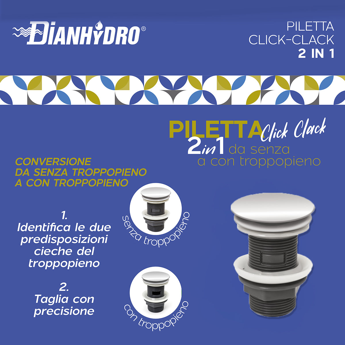 PILETTA CLICK-CLACK 2 IN 1