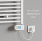 TERMOARREDO ELETTRICO H. 700 MM CON TERMOSTATO TEKNO DIGIT ATON