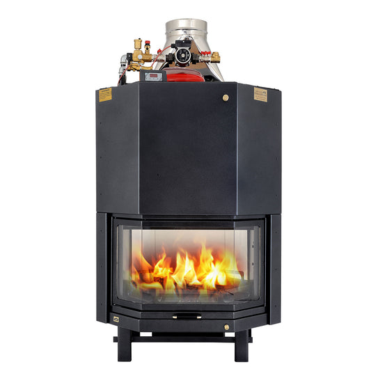 Termocamino a Legna Prisma Easy Fire Bifacciale – ETA Kamini