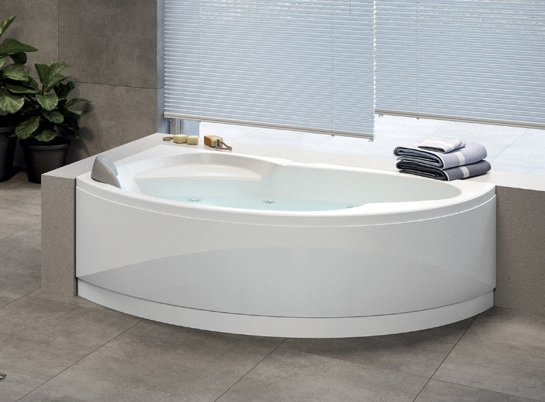 Baignoire d'angle gauche Vogue 165x85 Novellini