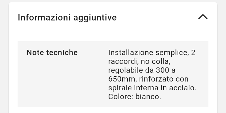 Tubo Flessibile 100 mm