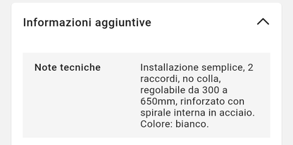 Tubo Flessibile 100 mm