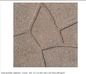 Sandblasted porphyry-like leather 40x40x3.8 Giulioli