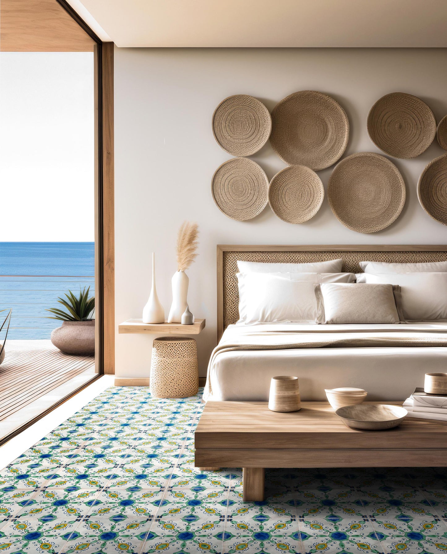 Vietri Azzurro 22x22 Savoia Italia